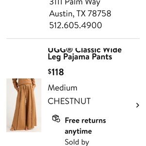 UGG Classic Chestnut Wide Leg activewear